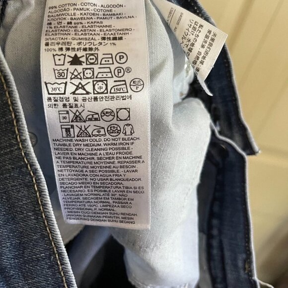 Levi's Women's 515 Bootcut Medium Wash Mid Rise Denim Blue Jeans Size 12 - Picture 6 of 9